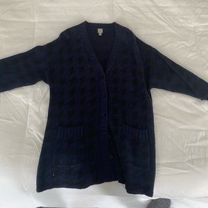 Tristan pied de poule cardigan